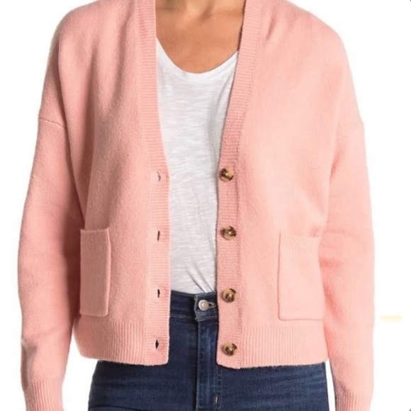 Madewell Arbour Cardigan V-Neck Sweater - Picture 4 of 15